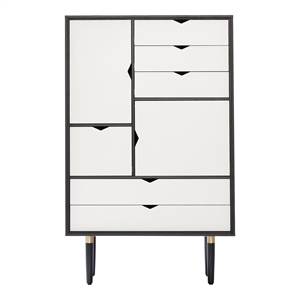Andersen Furniture S5 Skap Sort/ Hvit