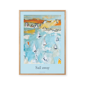 Peléton Seil Bort 50x70 Plakat
