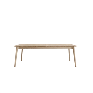Ro Collection Salon Uttrekkbart Bord 90x190-290 cm Såpebehandlet Eik