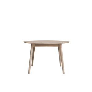 Ro Collection Salon Uttrekkbart Bord Ø120 Såpebehandlet Eik