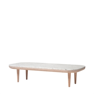 &Tradition Fly SC5 Salongbord Hvitoljet Hvit /bianco Carrara Marmor