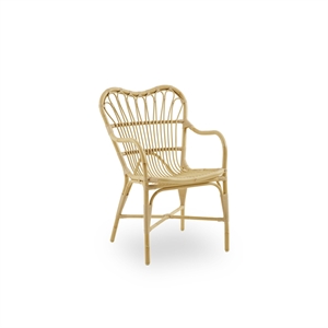 Sika-Design Margret Utendørs Spisestol Aluminium/Natur