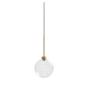 Karman Opium 1 Taklampe Ø20 Transparent/ Aluminium/ Bronse