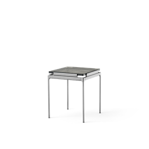 &Tradition Sett LN11 Sidebord Røkt Glass/mørk Krom