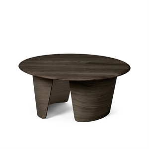 Sibast Furniture No 7 Lounge Coffee Table Ø90 Høy Mørk Oljet Eik/Massiv