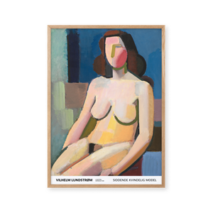 Peléton Sittende Kvinnemodell, 1942 70x100 Plakat