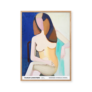 Peléton Sittende Kvinnemodell, 1952 70x100 Plakat