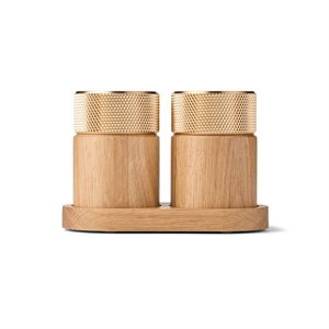 Gejst Sina Salt & Pepper Mill Eik/ Messing