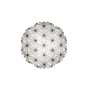 SLAMP C'Est La Vie Vegg-/ Taklampe Stor Sort