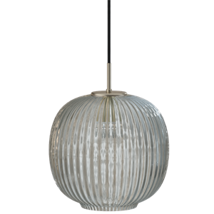Edgeform Vibra Taklampe Ø26 Røykfarget