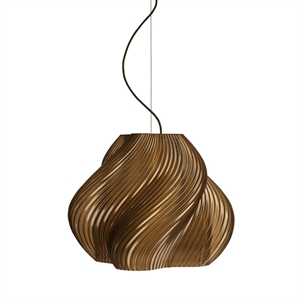 Crème Atelier Soft Serve Mega Taklampe Karamell/ Krom