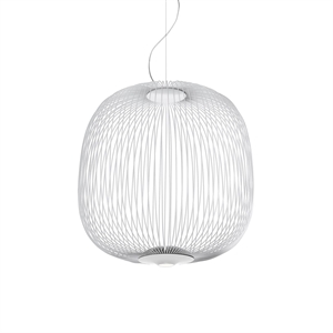 Foscarini Spokes 2 Taklampe med LED Hvit