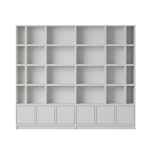 Muuto Stablet Bokhylle Konfigurasjon 1 Grå
