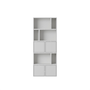 Muuto Stablet Bokhyllekonfigurasjon 8 Grå