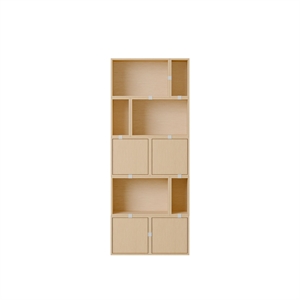 Muuto Stablet Bokhyllekonfigurasjon 8 Eik