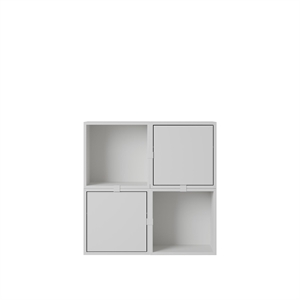 Muuto Stablet Hylle i Gangen, Konfigurasjon 4, Grå