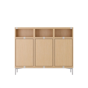 Muuto Stablede Hyllekonfigurasjon 3 Eik
