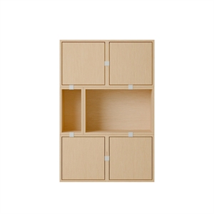 Muuto Stablede Hyllekonfigurasjon 4 Eik