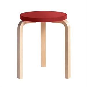 Artek Krakk 60 Krakk Bjørk/ Rød