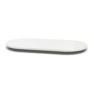 TipToe Bordplate Avlang 100x50cm Resirkulert Plast Hvit