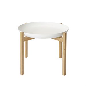 Design House Stockholm Tabo Sett Sidebord Lav Hvit