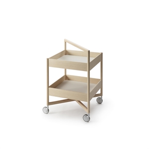 Nikari Taso Brett Høy med Hjul Ask/Sopp