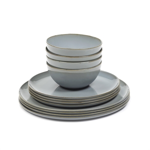 Serax Terres De Rêves Startsett sett med 12 stk Smokey Blue