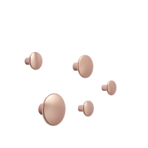 Muuto Dots Kleskroker Metall 5 Stk. Rose