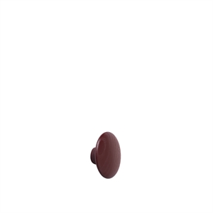 Muuto Dots Wood Ø6,5 Burgunder