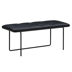 Wendelbo Tip Toe Benk 45x110 Parma Sort