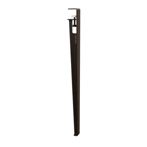 TipToe-ben 75 cm Mørklakkert