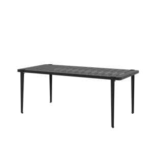 TipToe Midi Utebord 190 x 90 cm Grafittsvart