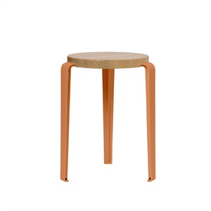 TipToe LOU Krakk Eik/Mandarinrød