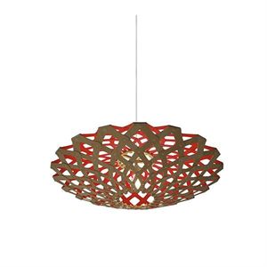 David Trubridge Flax Rød Taklampe