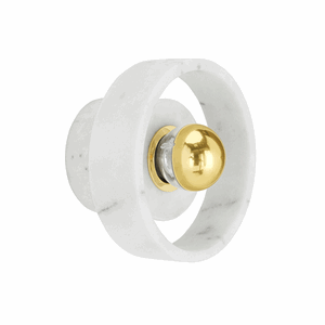 Tom Dixon Stone Vegglampe Messing & Marmor