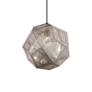 Tom Dixon Etch Stainless Steel Taklampe