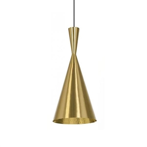 Tom Dixon Beat Taklampe Tall Messing LED
