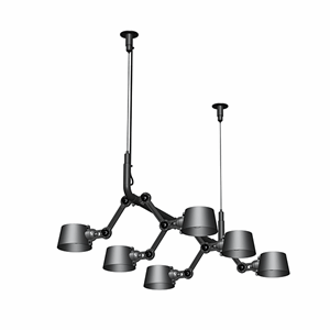 Tonone Bolt 6 Pack Taklampe Side Fit Sort