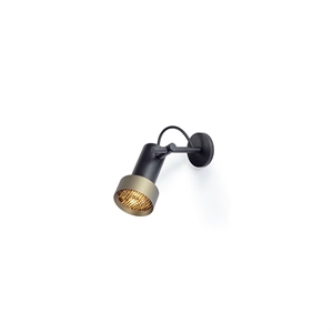 Trizo 21 2Thirty-W1 Honeycomb Vegglampe Sort/ Bronse Ring