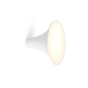 Trizo 21 Sirens Vegglampe Hvit + Mattet glass