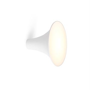 Trizo 21  Sirens Vegglampe Hvit + Mattet glass