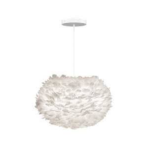 Umage Eos Taklampe Med Baldakin Medium Hvit
