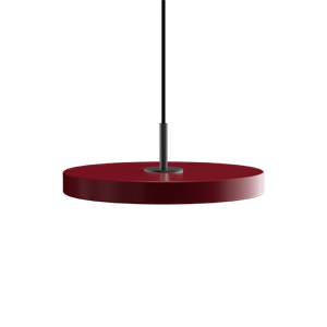 Umage Asteria Plus Mini Taklampe Ruby Red/ Sort