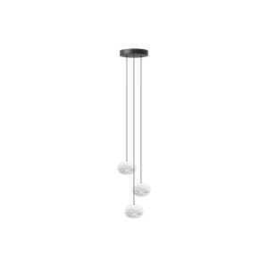 Umage Eos Taklampe Med Baldakin & Cluster 3 Mini Nano Hvit