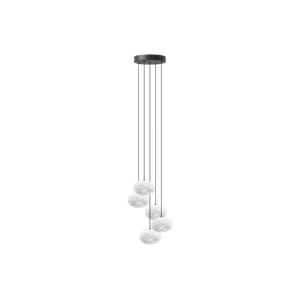 Umage Eos Taklampe Med Baldakin & Cluster 5 Mini Nano Hvit