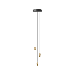 Umage Brighter Days Quadra Taklampe med Cluster 3 Messing
