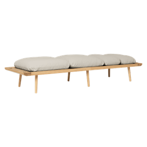 Umage Lounge Around Daybed Sofa Eikefarget/Hvit Sand