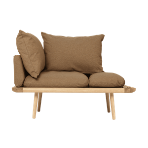 Umage Lounge Around 1½-seters Sofa Eik/sukkerbrun