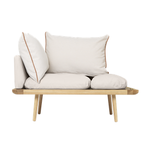 Umage Lounge Around 1½-seters Sofa Eik/hvit Sand