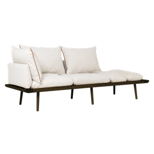 Umage Lounge Around 3-seters Sofa Mørk Eik/hvit Sand